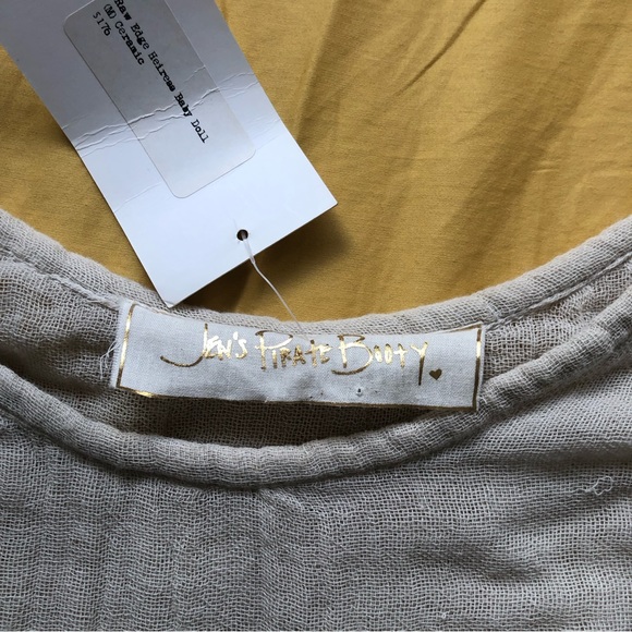NWT Jen’s Pirate Booty Gauze Babydoll Dress - Picture 5 of 7
